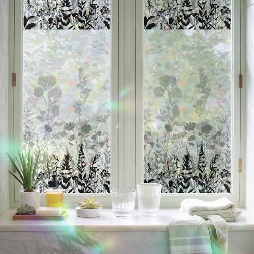 Película Decorativa Negra para Ventana 19.6x39.3 pulg miniatura 6