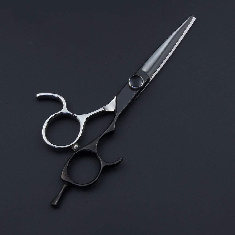 5,5 pulgadas profesionales de peluquería tijeras del peluquero de la barbería del corte del pelo Tijeras Tijeras Adelgazamiento Japón 440c tijeras de pelo