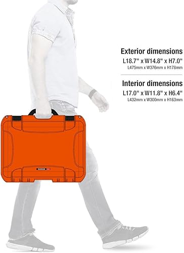 Miniatura 286 de Nanuk Estuche rígido impermeable con inserto de espuma para DJI Air 2S Fly More Combo - Naranja 915-MAVIA2S3 Anaranjado,Graphite,Verde