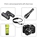 Braided 550 Paracord Adjustable Camera Hand Strap/Bracelet, Quick Release for DSLR, Mirrorless, Video Camcorder, Binoculars (Black)