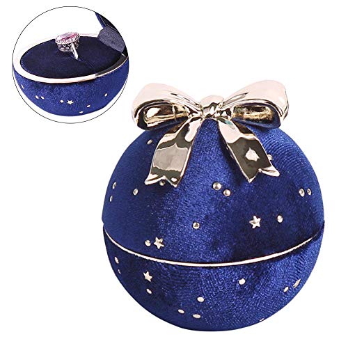 Mississ-Joyero, Joyero Redondo De Pana Estrellada, Joyero De Arco, Joyero, Embalaje De Regalo, Caja Colgante