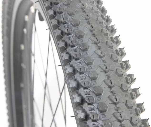 Economy 27.5 inch Mountain Bike ATB Bike Bicycle Tire Pair 27.5 x 2.25 Blackwall with Schrader Tubes Pair