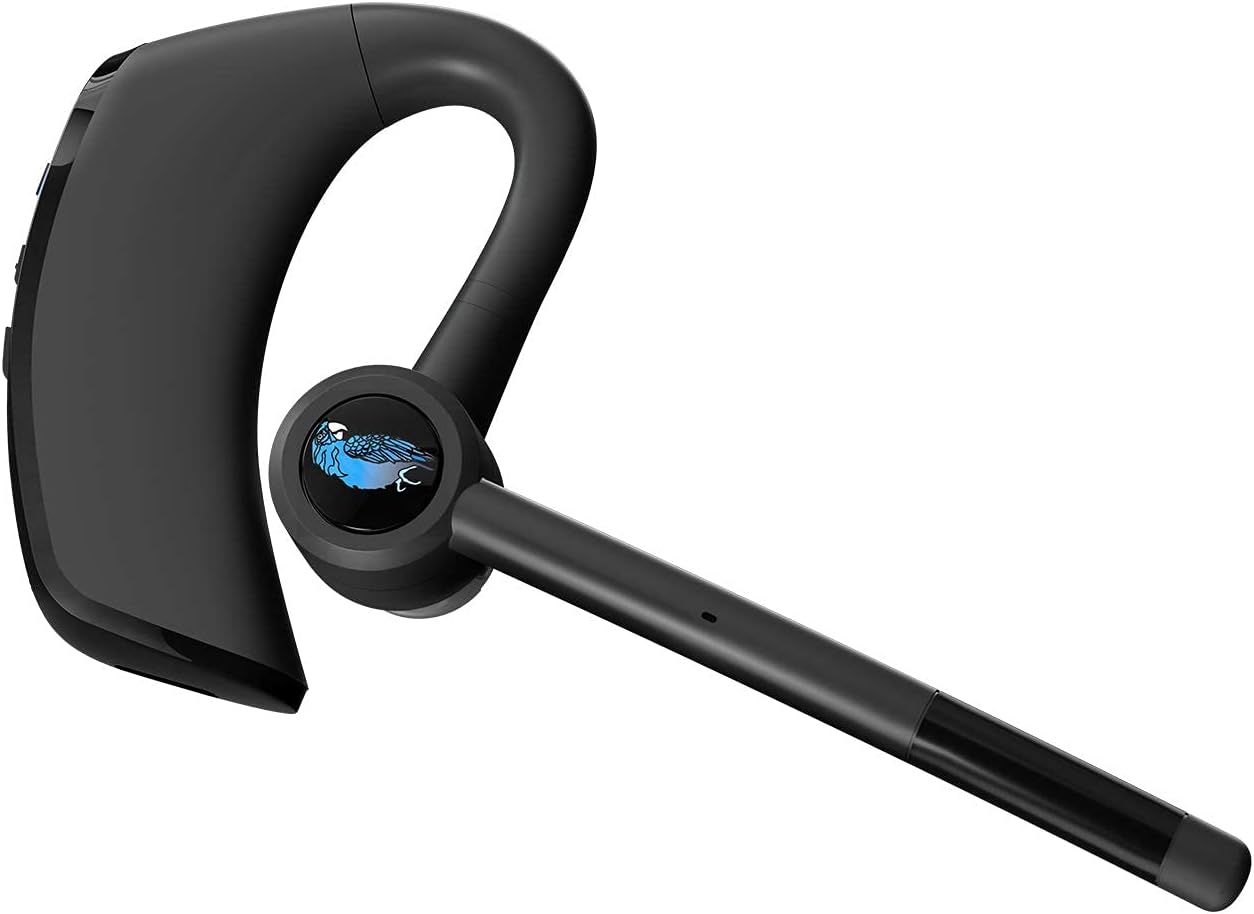 BlueParrott M300-XT Noise Cancelling Bluetooth Headset – Hands-Free Mono Handset for Mobile Phones with up to 14 Hours of Talk Time (Renewed)