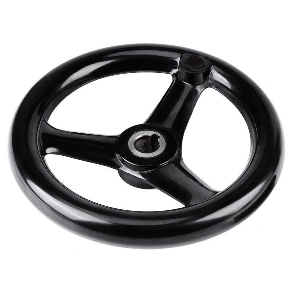Buy Othmro 1Pcs Hand Wheel Round Three Hand Wheel 0.47inch Center Hole
