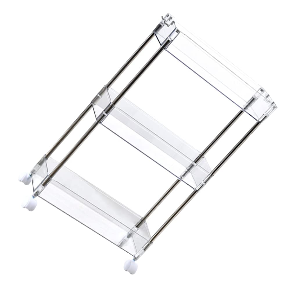 Étagère multifonctionnelle transparente Homoyoyo pour optimiser les petits coins cuisine