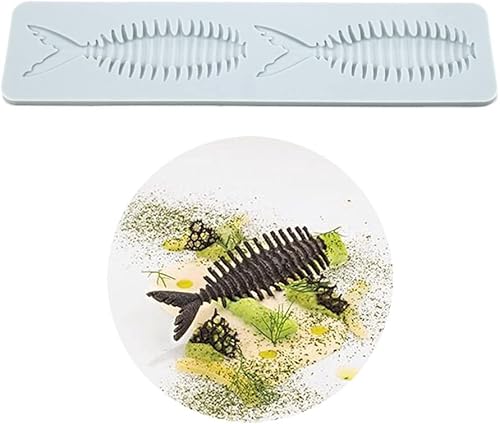 Miniatura 1 de Moldes de silicona 3D de hojas huecas para chocolate, molde de panal de abeja, caramelo, patrón de flores, molde para fondant, decoración para