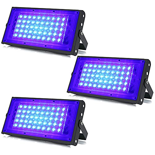 Image of MLD BL2276 50W Led Flood Light AC 220V Waterproof Brick Focus Floodlights for Indoor Outdoor Lights | Blue | 50 Watt | Pack of 3