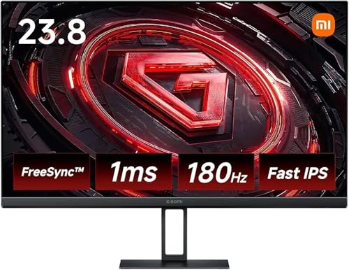 Xiaomi Gaming Monitor G24i - Schermo 24" FHD, 165Hz, 1ms, Tecnologia FreeSync Premium, Monitor di Gioco con Bassa Latenza, Design Ergonomico - Nero - Monitor - Immagine 5