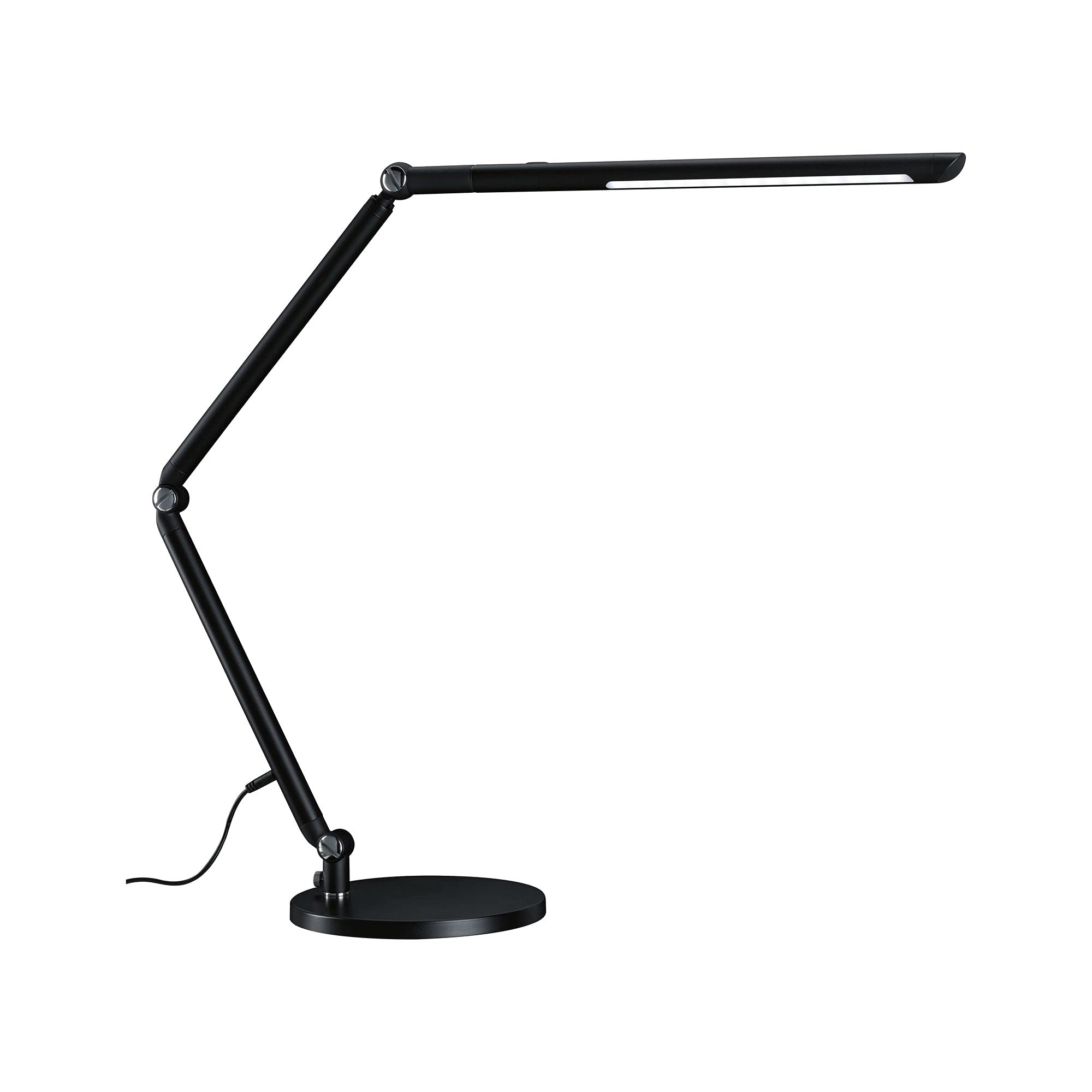 Paulmann 78912 scrivania a LED FlexBar Switch Tunable White incl. 1 Lampada da Tavolo da 10,6 Watt, dimmerabile, Colore Nero, 3000 K