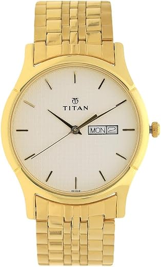 Titan Karishma Analog White Dial Men's Watch -NM1636YM01 / NL1636YM01/NP1636YM01