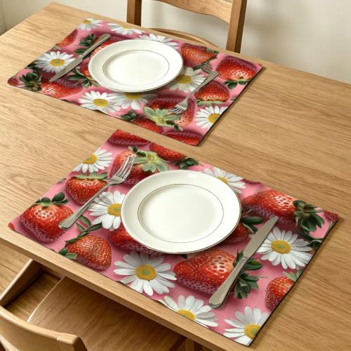 Set de table lavable facile à nettoyer protège la table - 4