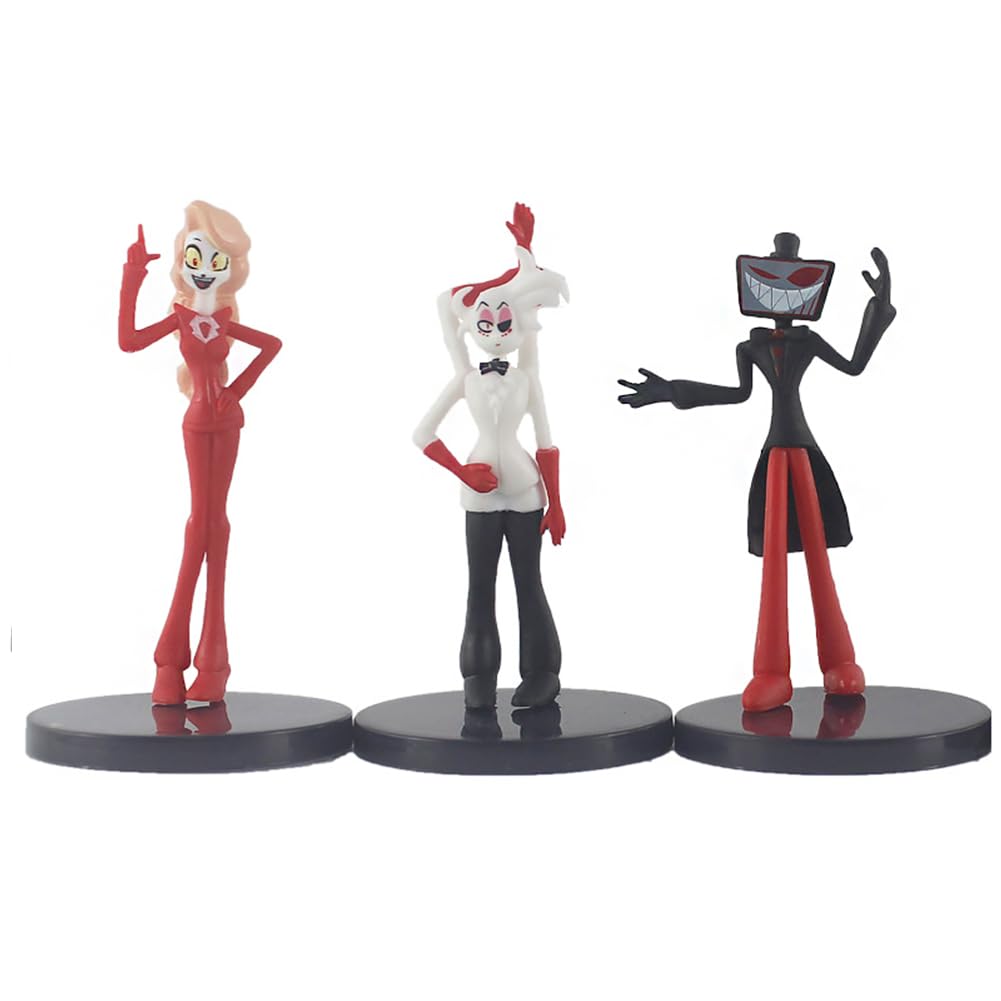 Hazbin Hotel 　フィギュア　マスコットまとめ売り Amazon.co.jp: Zhongkaihua Hazbin ホテルフィギュアモデル、24個 Q