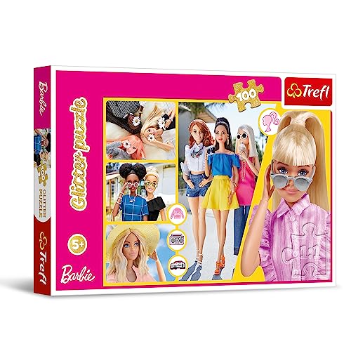 Trefl 14830 Barbie Kinderpuzzle, Mehrfarbig