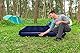 Bestway Doppelluftbett mit integrierter Fußpumpe 191 x 137 x 28 cm, Dunkelblau
