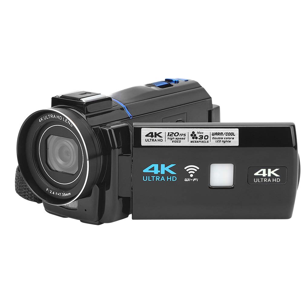 DAUERHAFT Multifunction Camcorder 4K,with Remote Control