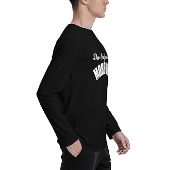 MOBB/モブ 長袖 ラインTシャツ 黒