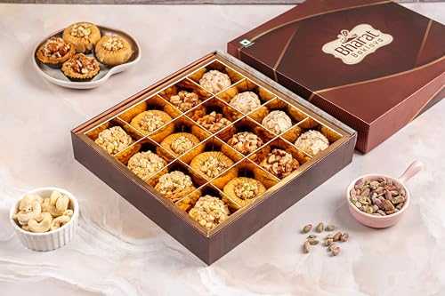Bharat Baklava Diwali Gift Box | Assorted Premium Middle Eastern ...