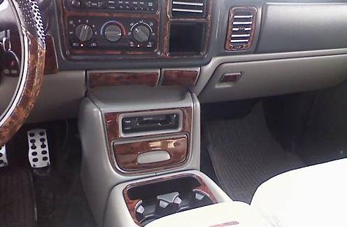 Chevrolet Chevy Tahoe Interior Wood Dash Trim Kit Set 2000 2001 2002 #TOP3