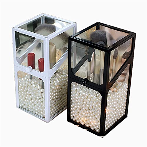 Acryl Makeup Organizer Cosmetische Houder Make-up Gereedschap Opslag Parels Box Borstel Accessoire Organisator Box met… - Image 5