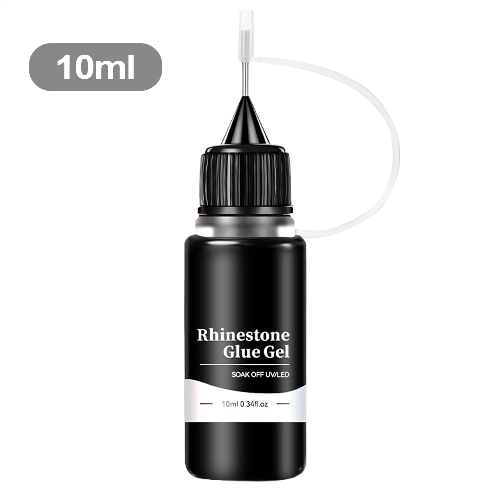 Glue Du Charme De L'ongle | Gel De Strass De 10 Ml De Longue Durée, Adhésif Fort 3 D Accessoires De Design S Effort Pour Créer Des Conceptions D'ongles 3d; Perfectionner Vos Ongles À La Mode Et Obteni