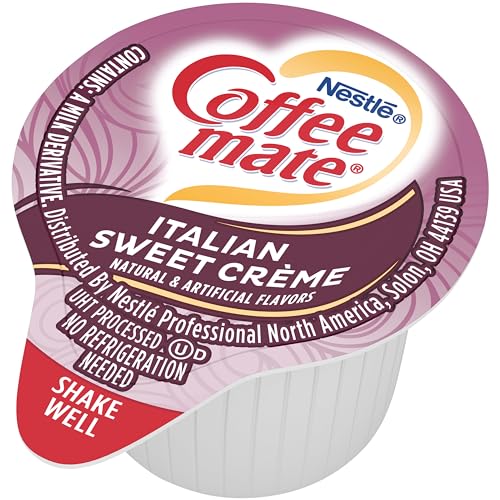 Coffee Mate Nestle Coffee Mate Coffee Creamer, Italian Sweet Creme, Liquid Creamer Singles, Non Dairy thumb #6