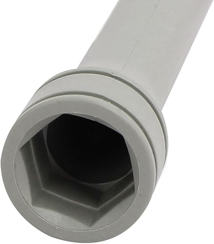 Miniatura 3 de IIVVERR - Llave inglesa de plástico con mango de cuello de cisne con mango de plástico Llave de cuello de cisne Llave inglesa Gris