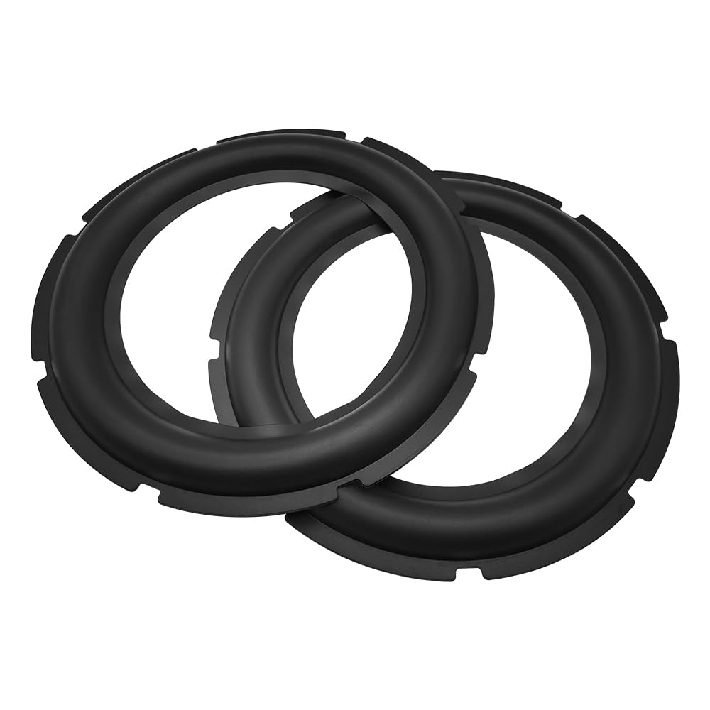 Juntas De Sellado EVA Para Altavoces De 6.5 Pulgadas – 12.2x0.7x0.3 Cm, Para Coche O Barco, Reducen Vibraciones