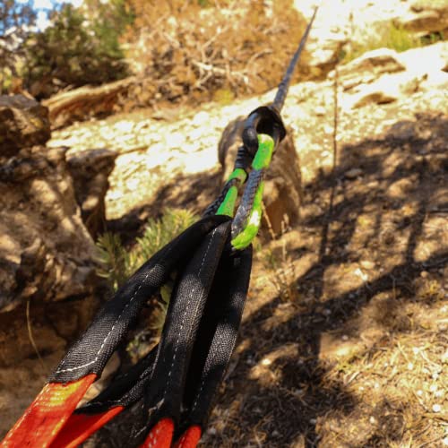 Bubba Rope Gator-JAW NEXGEN PRO Schäkel, synthetisch, Rot/Schwarz