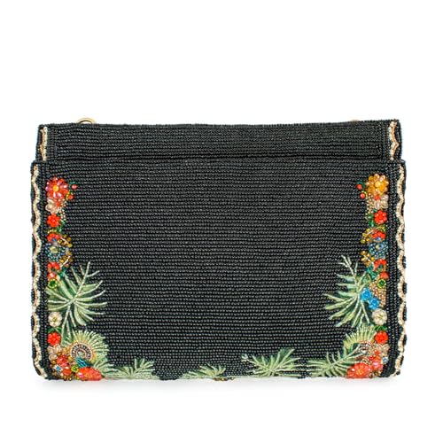 Mary Frances Wild Kingdom Beaded Crossbody Handbag Animal Embroidery and Luxe Leather Accents, Multicolor2