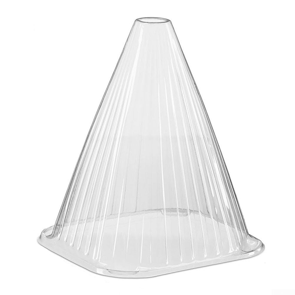 Plant Bell Covers Garden Cloches Reusable Transparent Plastic Protects Plants from Frost Birds Snails Weather Multiple Growing Seasons (20pcs)