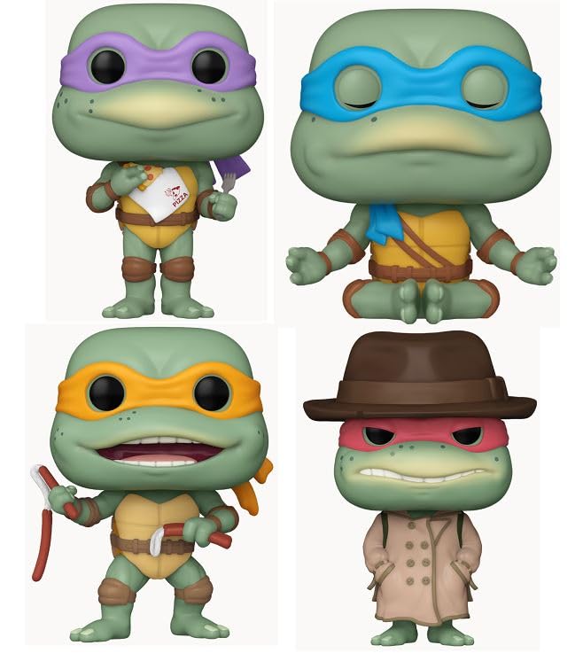 Amazon.com: Funko Teenage Mutant Ninja Turtles 1990 Series 2 Pop