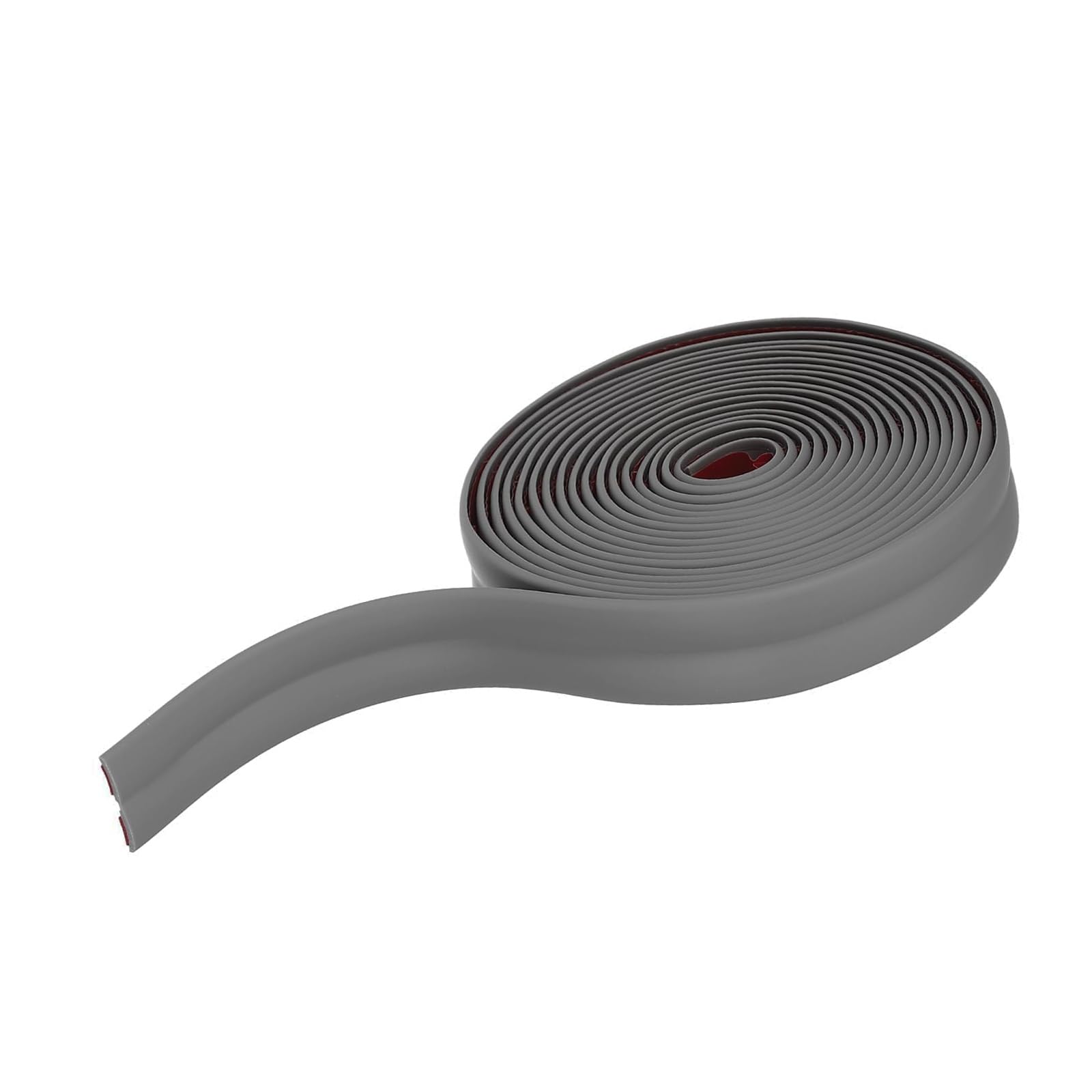 Unifizz Wall Corner Protector 0.8" x 10 Ft, Self Adhesive PVC Corner Guard Edge Protector, Flexible Peel and Stick Moulding Trim for Walls, Ceilings, Countertops and Furniture Edges, Grey