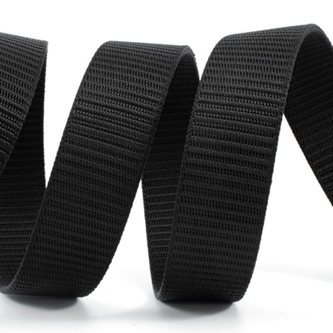 Image of Men's Nylon Fabric Belt for Men Auto Lock Formal Casual Boys Gents Width-35mm Waist Size 36 Inches or Under
