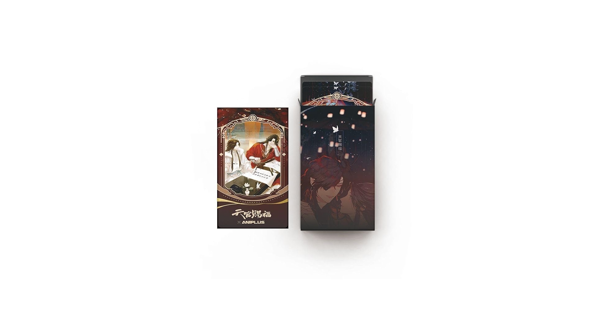 激レア　天官賜福  非売品　逆向銀カード 2袋 増量中！】天官赐福（集卡社）☆ トレーディングカード