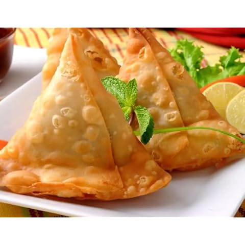 Indian Punjabi Crispy Samosa 100% Fresh Snacks Cover