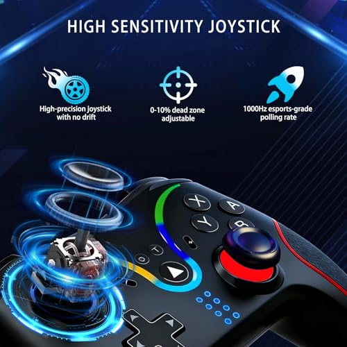 AURITHYX Switch Pro Controllers Compatible with Nintendo Switch - Image 2