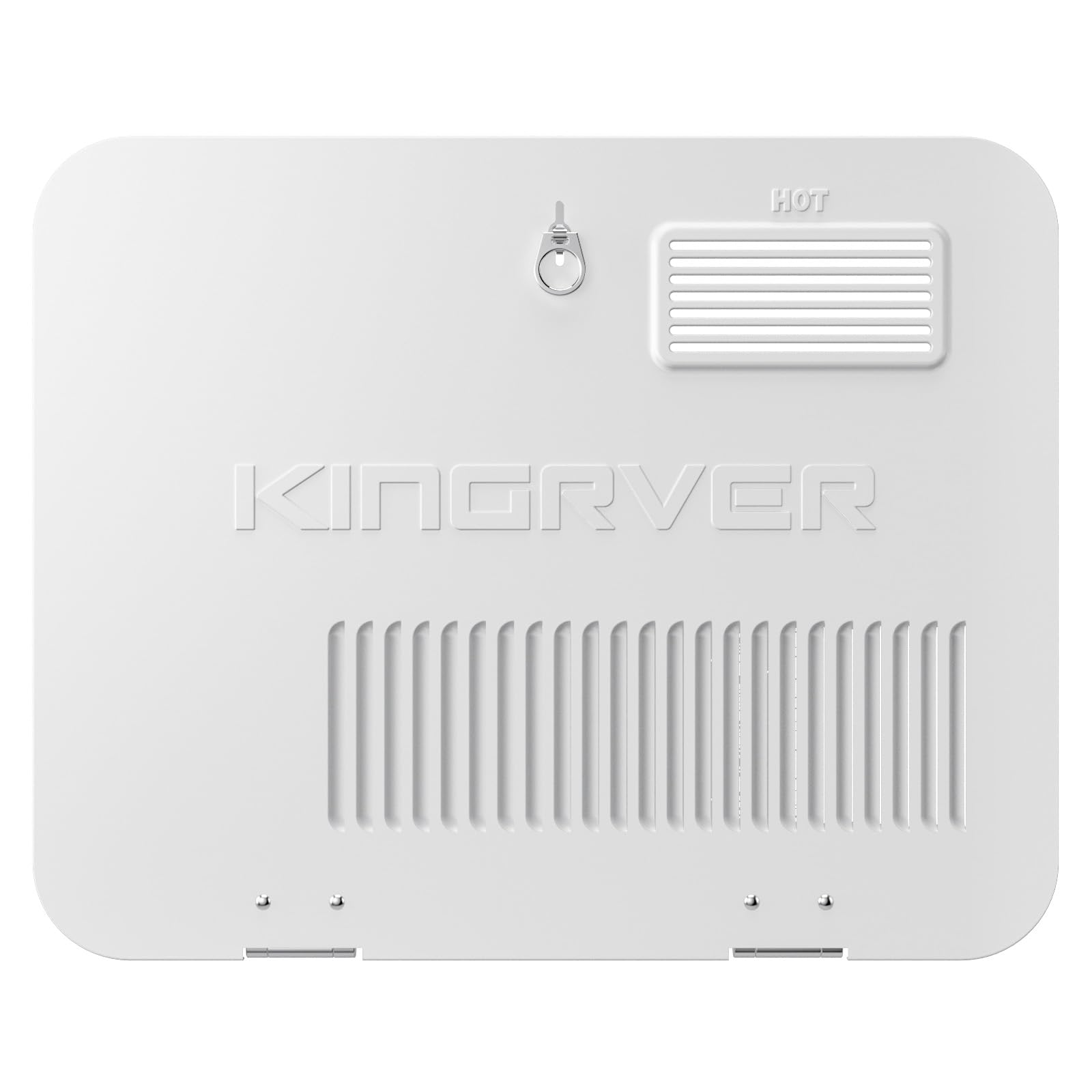 KINGRVER 15"x 18" 6 Gallon RV Water Heater Replacement Door, White