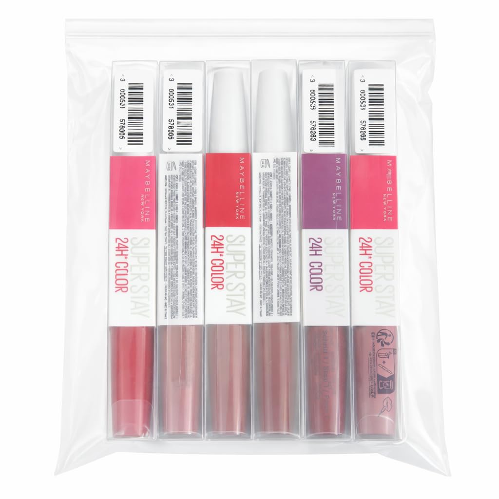 Paquete Superstay 24h - Lote de 6 pintalabios Maybelline