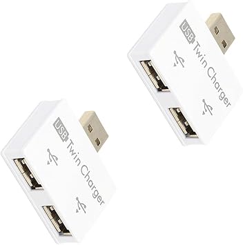 USB 2.0 Male 2 Female Harbor Splitter Fast Charging Center Unifire Mobile Device Accessories Double USB Port Unifire Charging Function