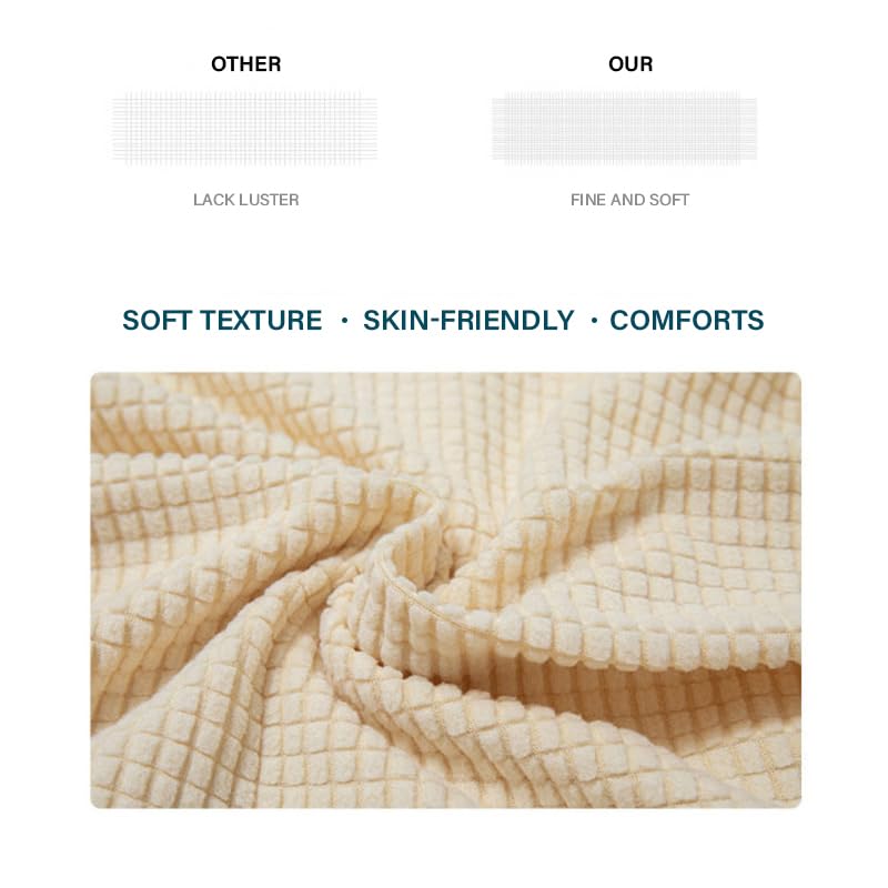 KCCRHIN Round Back Dining Chair Cover Stretch Chair Cover for Dining Room Kitchen Elastic Fitting Dining Chair Covers Solid Color Dining Chairs Slipcovers Chair Protector Cover for Hotel,A 4pcs