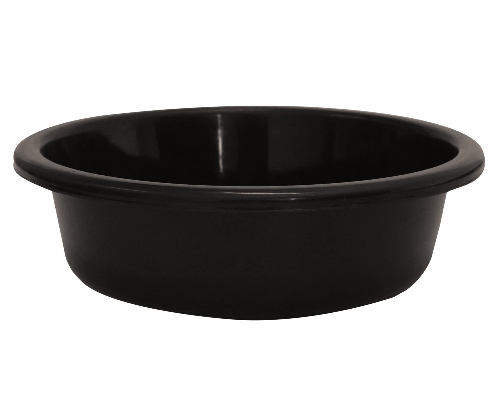 Kuber Industries Multiuses Unbreakable Plastic Knead Dough Basket/Basin Bowl For Home & Kitchen 6 Ltr- Pack of 2 (Black & Red) — Amazon image 2