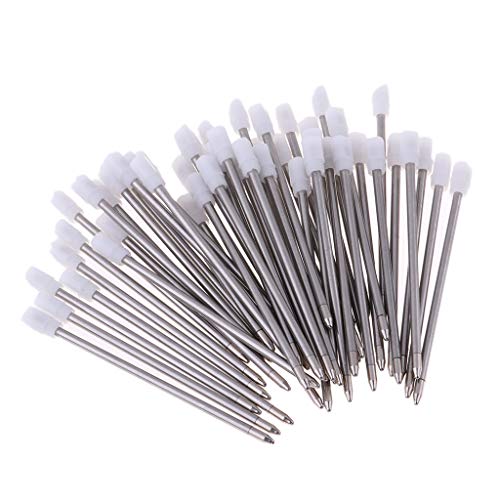 Opiniones y reviews de Bolígrafos y recambios . 49 Paquete de 50 Recambios para Bolígrafo de Metal con Punta de 1 Mm, 7 Cm, Estilo 2 azul