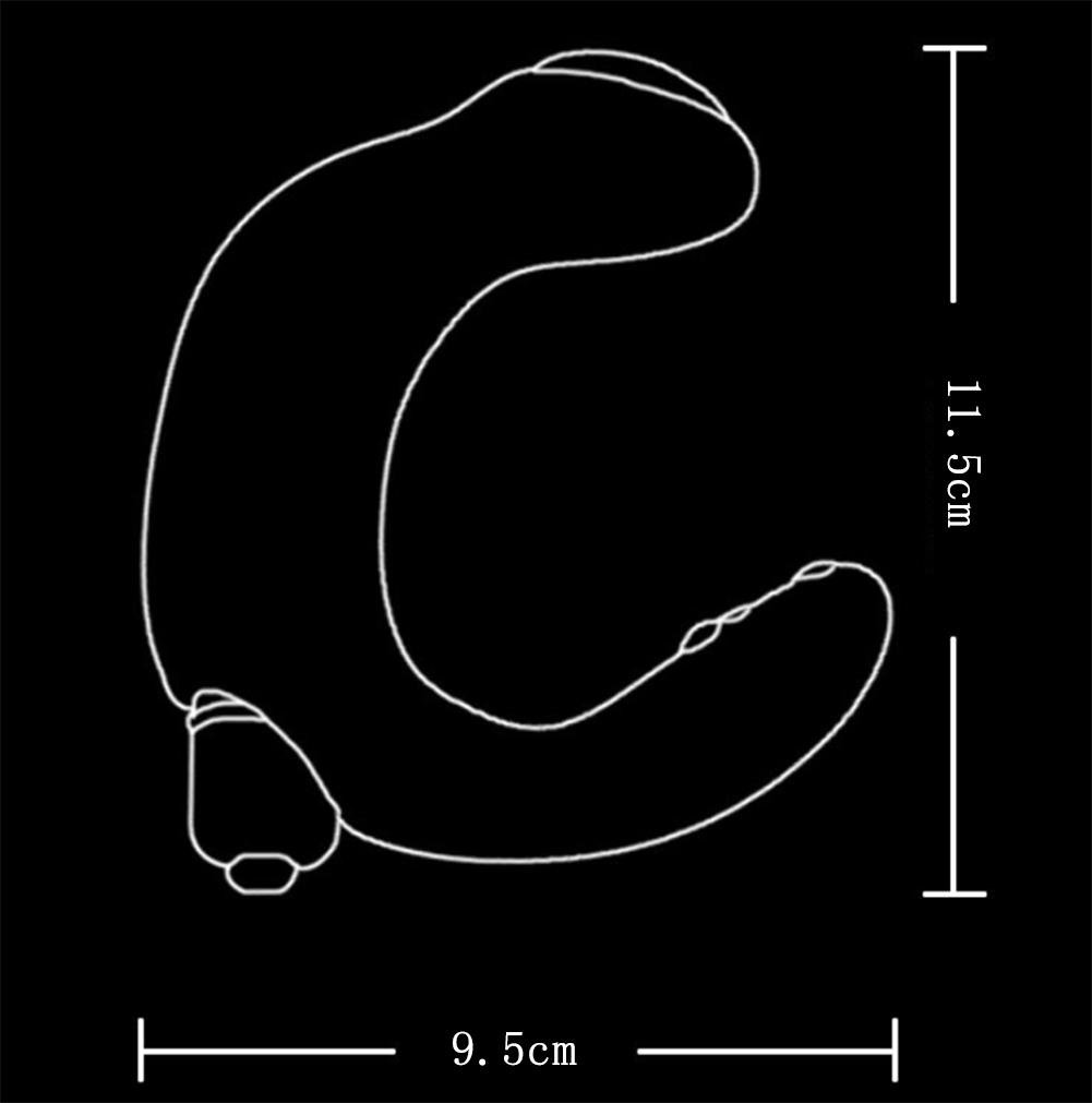 XLJ Soft Silicone Prostate Massager Vibrador Silica gel ...