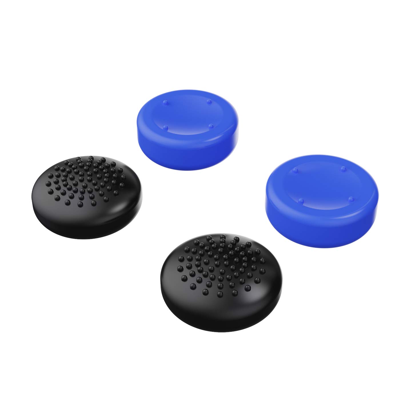 Konix Mythics PS5 Thumb Rests - PS5 Silicone JoySticks Grip - Pack of 4 Protective Grips, Extended Life - Improved Grip and Control