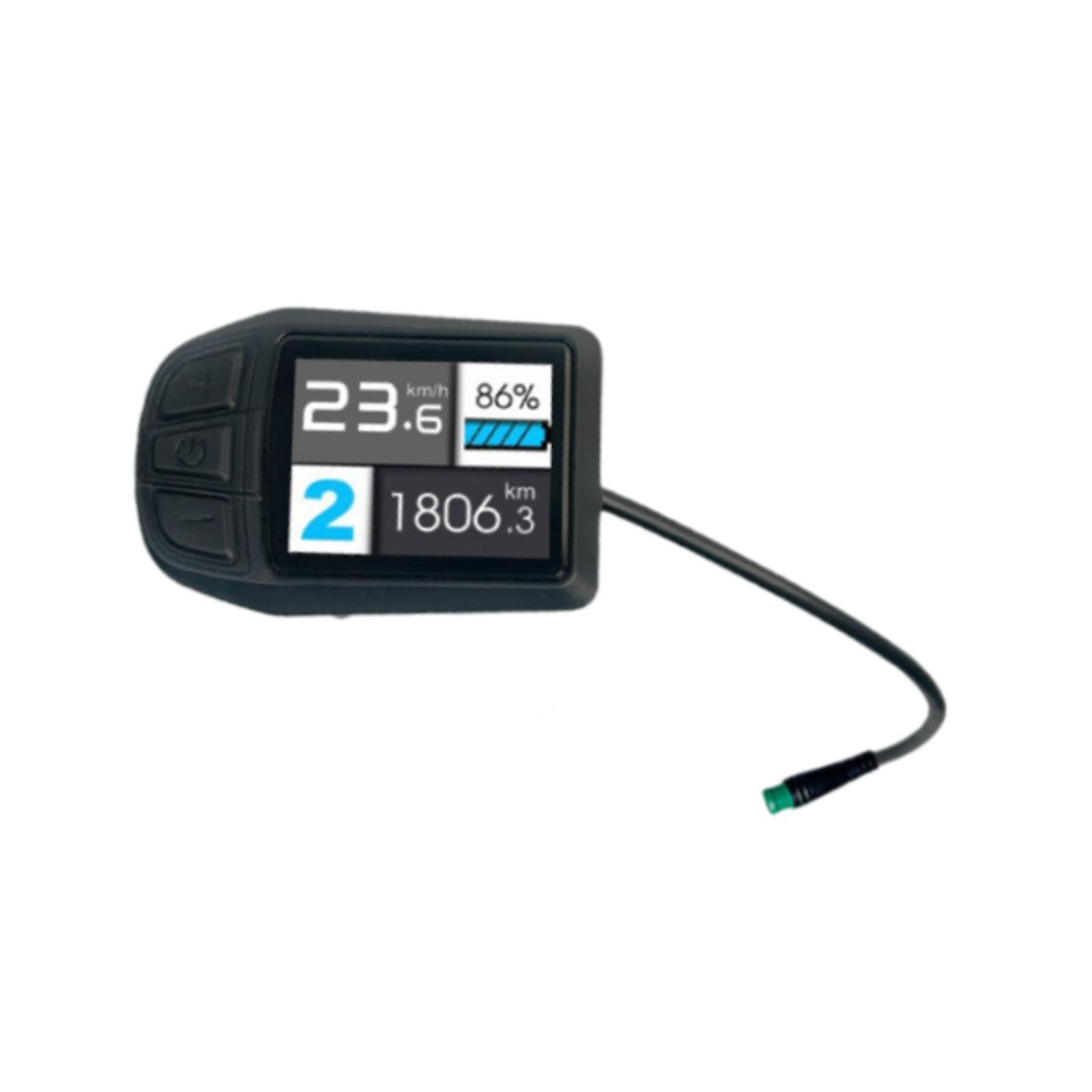 Gralara Display Elettrico Bici Schermo Display Colorato Pannello Controllo LED Accessori PP Resistente Adatto per