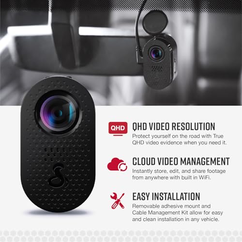 Cobra SC120 QHD 1440P Dash Cam w/ Built-In WiFi - image 3