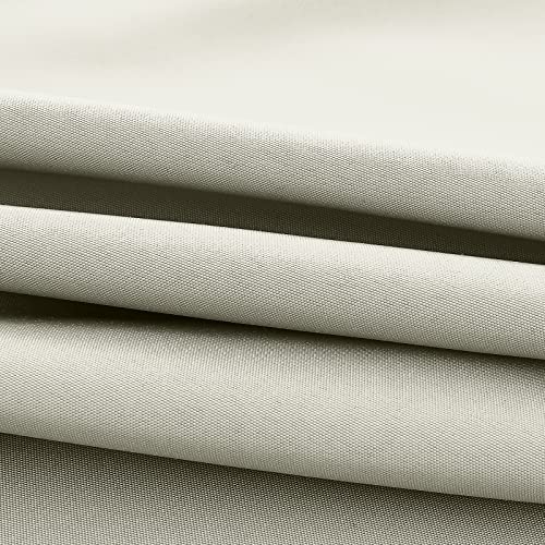 Image of MASTERCANOPY Patio Umbrella 7.5 ft Replacement Canopy for 6 Ribs-Creamy White Canopy Only