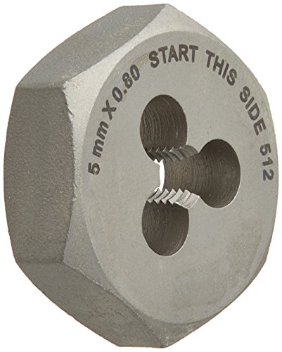 Vermont American 21223 5mm to 0.80 High Carbon Steel Metric Heby Die