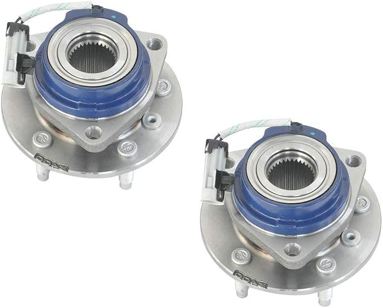 MAYASAF 513121x2 Axle Bearing Front Wheel Hub and Bearing Assembly 5 Lug w/ABS for Chevy Impala Venture, Buick Century, Cadillac DTS, Pontiac Grand Prix, Oldsmobile Aurora (2 PCS)