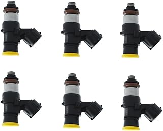 2/4/6/8 PCS Fuel Injector Compatible For BOSCHH Gas CNG Fuel Type 210lb 2200cc 3350cc NGI-2-K 9.1 Ohms 0280158821(6 PCS)